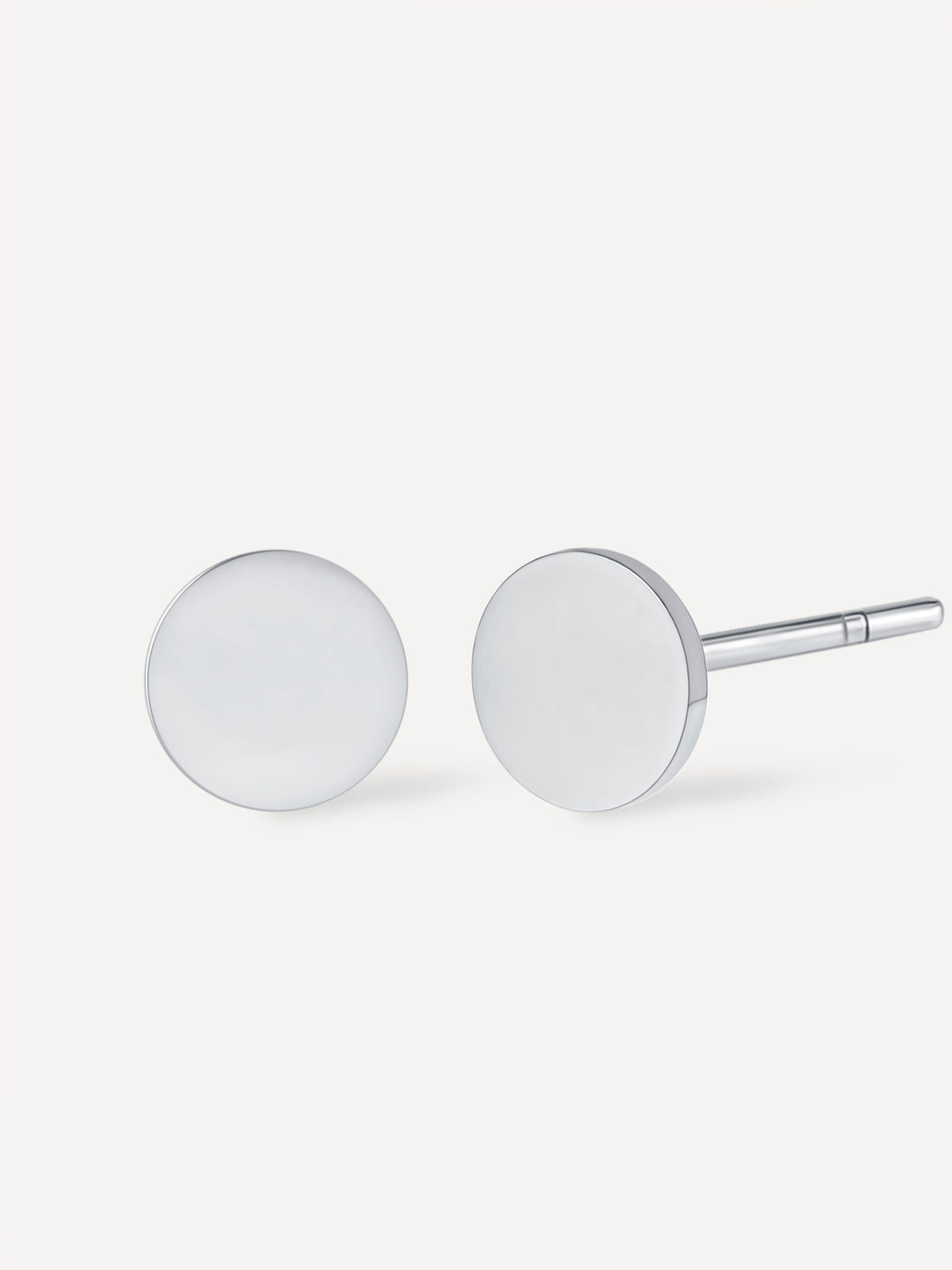 Simple Round Ohrringe