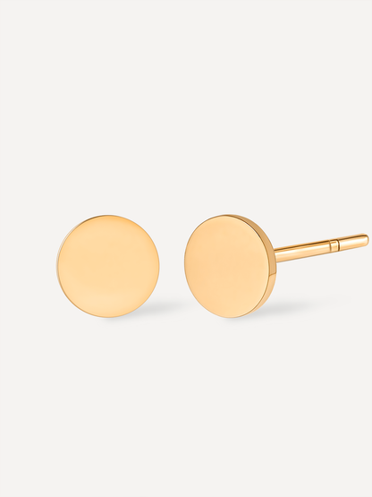 Simple Round Ohrringe