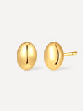 Simple Oval Ohrringe