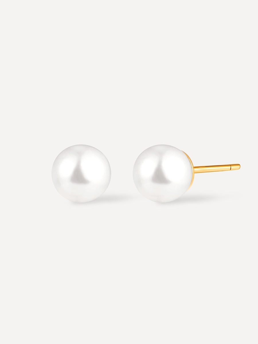 Simple Pearl Ohrringe