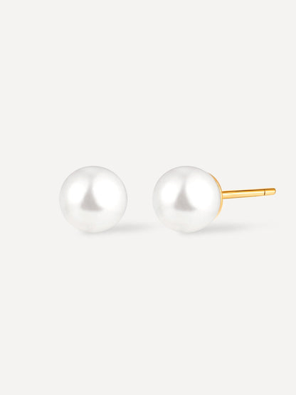 Simple Pearl Ohrringe