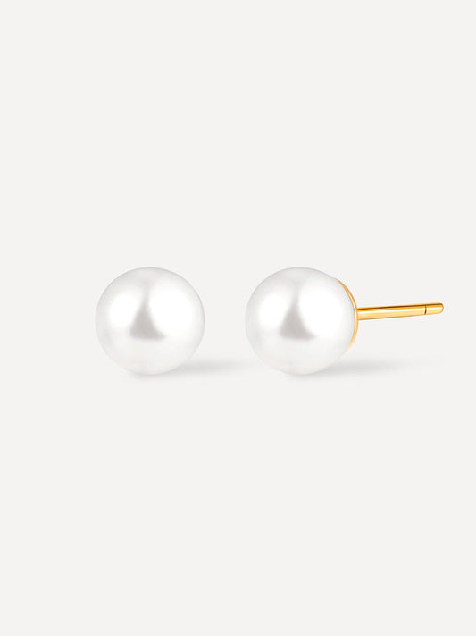 Simple Pearl Ohrringe