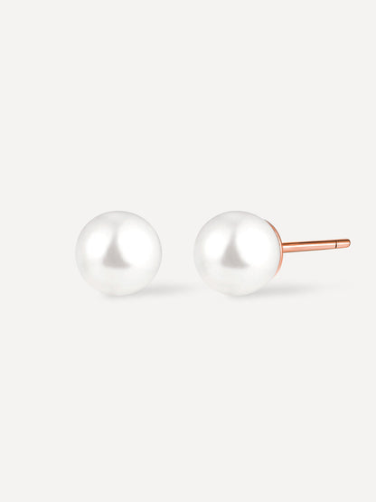 Simple Pearl Ohrringe
