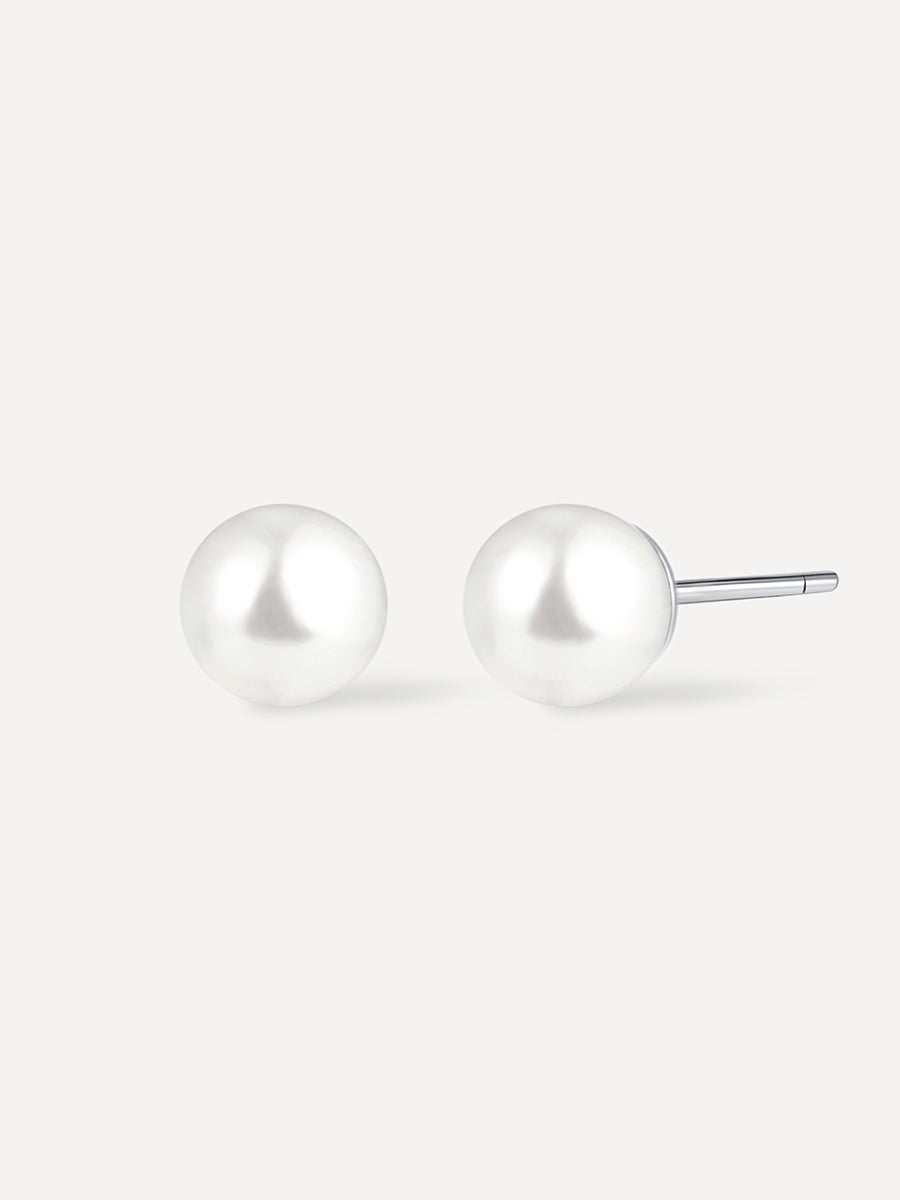 Simple Pearl Ohrringe