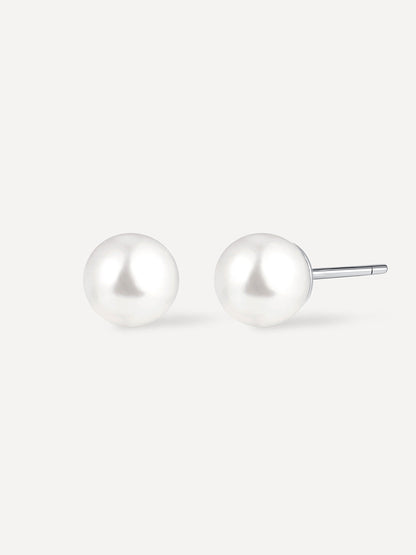 Simple Pearl Ohrringe