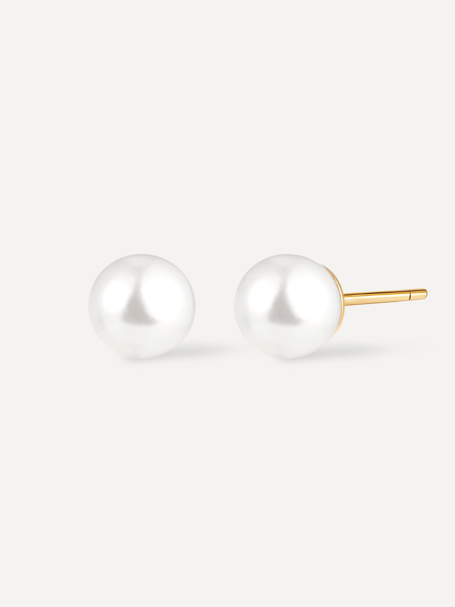 Simple Pearl Ohrringe