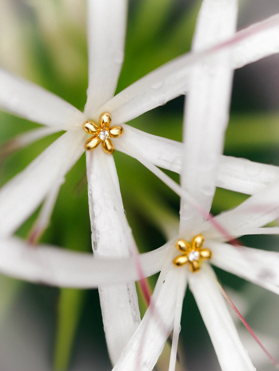 Simple Flower Ohrringe