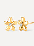 Simple Flower Ohrringe