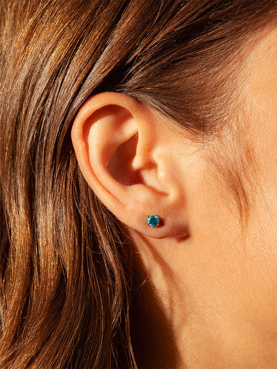 Sea Blue Ohrstecker