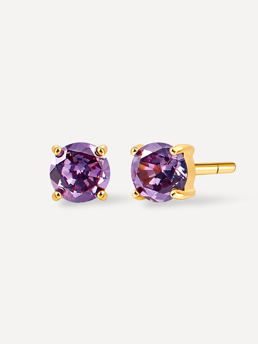 Purple Ohrstecker