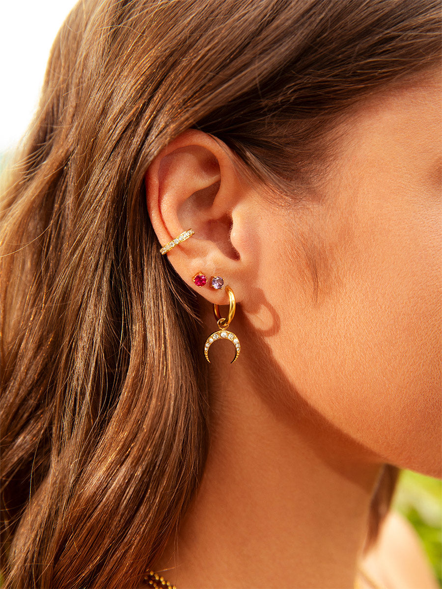 Purple Ohrstecker