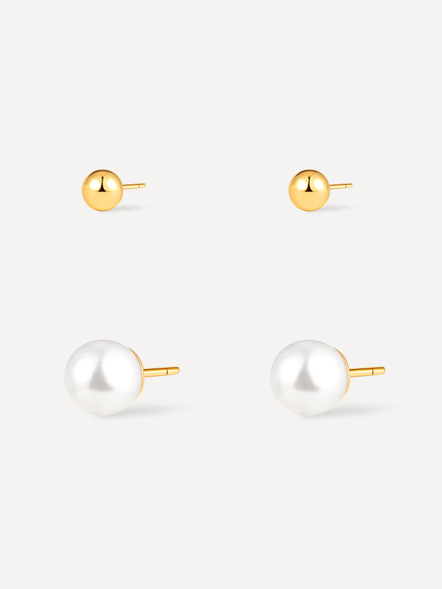 Radiant Orb Ohrringe Set