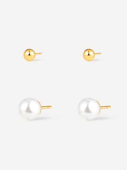 Radiant Orb Ohrringe Set