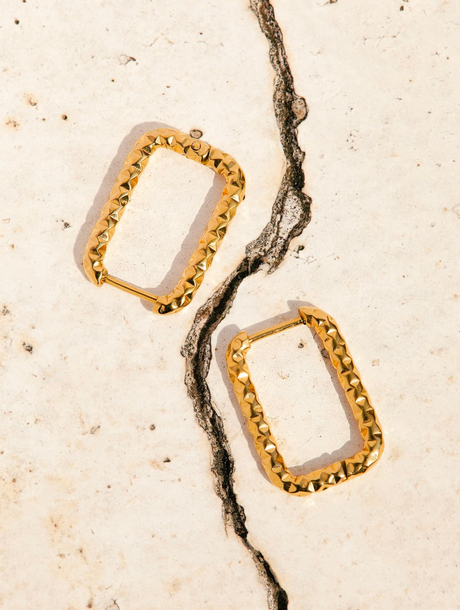 Geometric Hoop Ohrringe
