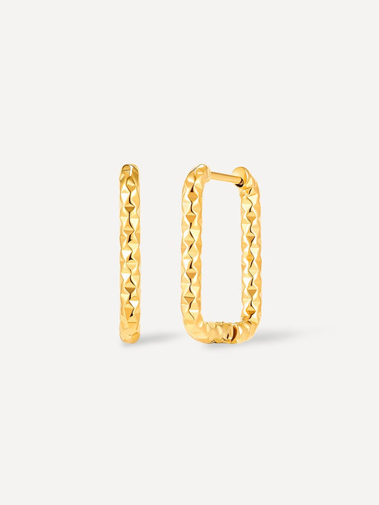Geometric Hoop Ohrringe
