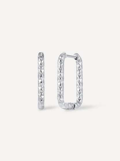 Geometric Hoop Ohrringe