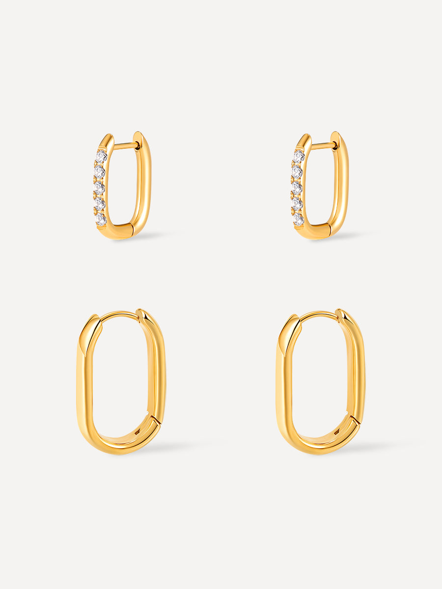 Shine And Smooth U Hoops Set
