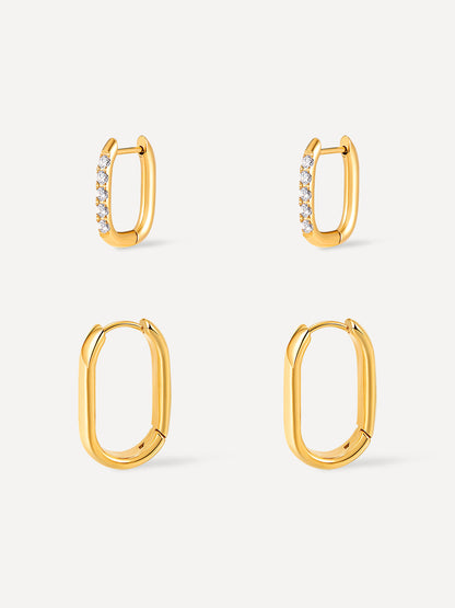 Shine And Smooth U Hoops Set