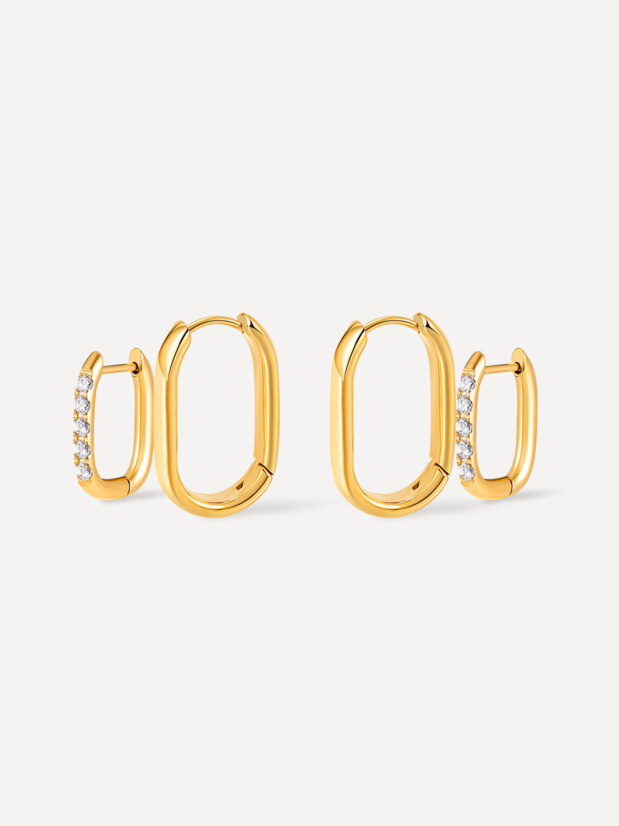 Shine And Smooth U Hoops Set
