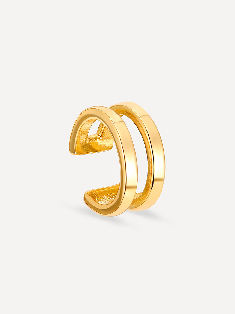 Moon Phase Duo Plain Earcuff