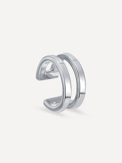 Moon Phase Duo Plain Earcuff