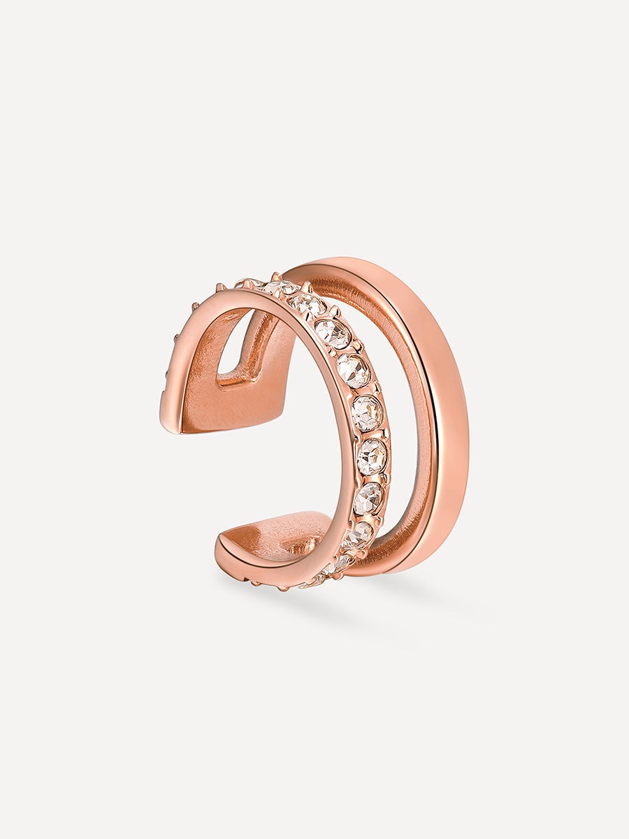 Moon Phase Duo Brilliant Earcuff