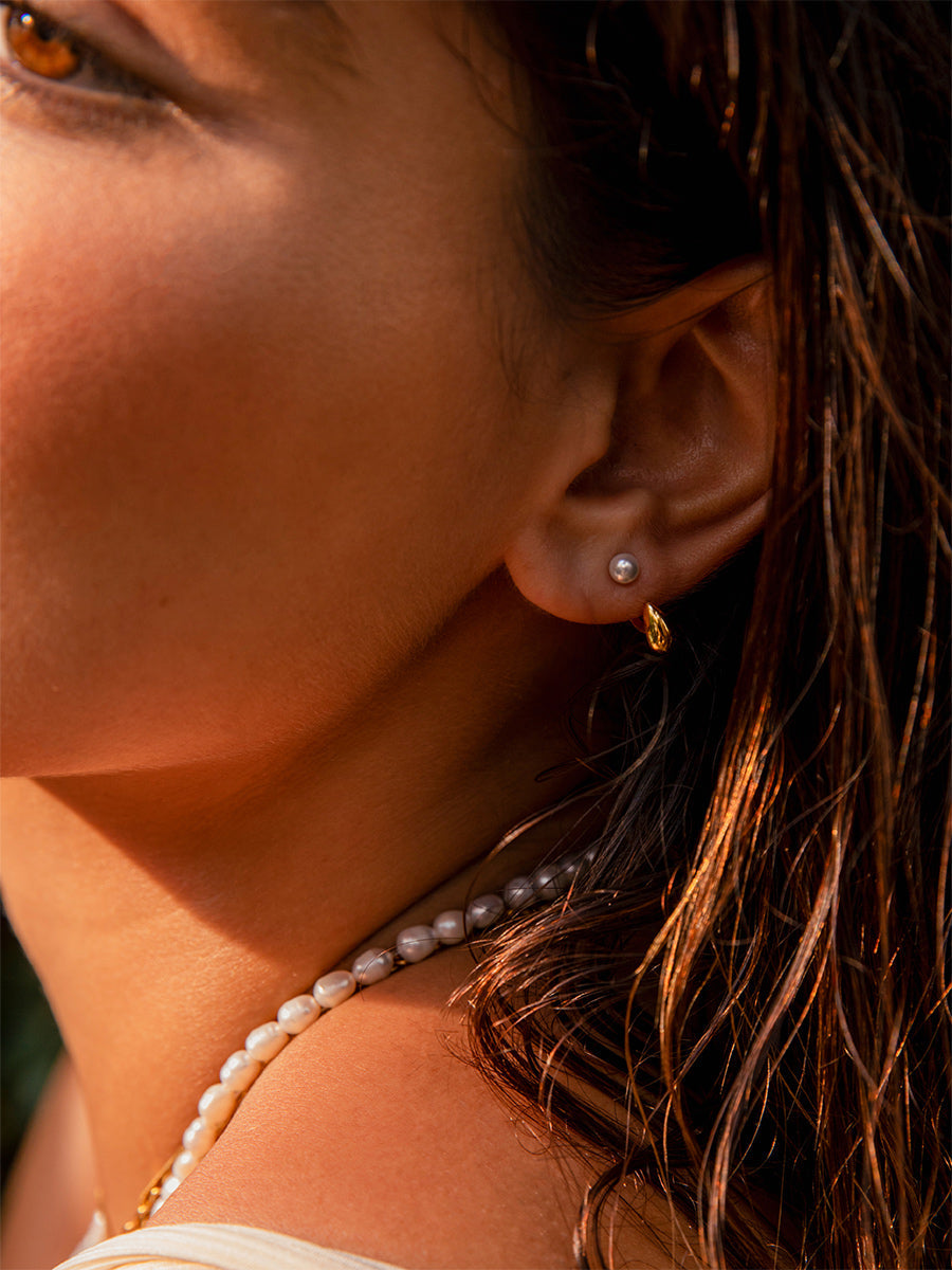 Ocean Drop Pearl Ohrringe