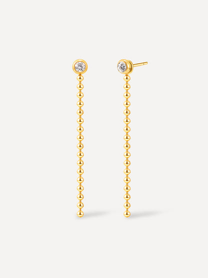 Star Track Tassel Ohrringe