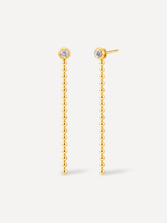 Star Track Tassel Ohrringe