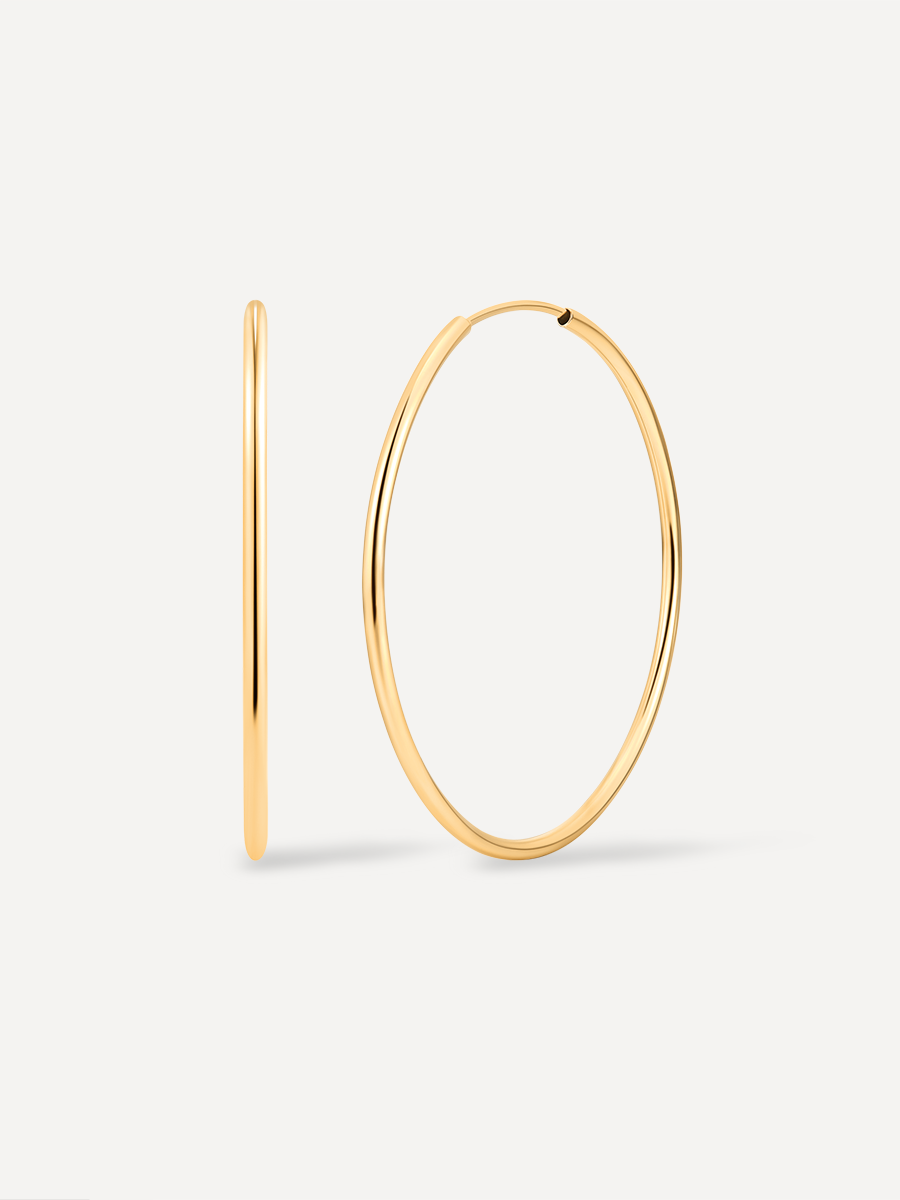 Slim Hoop Extra Large Ohrringe