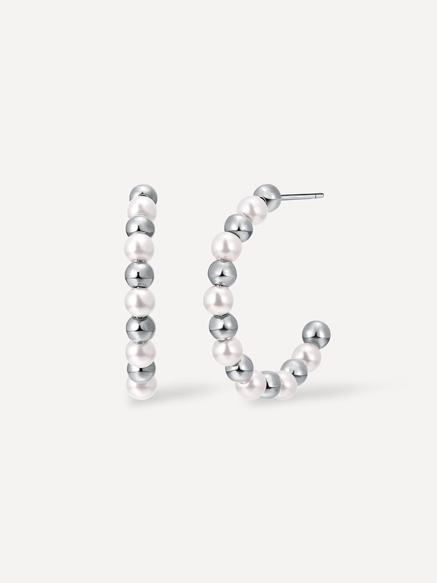 Dual Shine Pearl Ohrringe