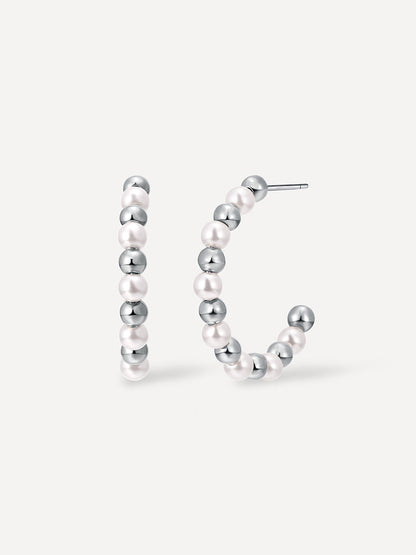Dual Shine Pearl Ohrringe