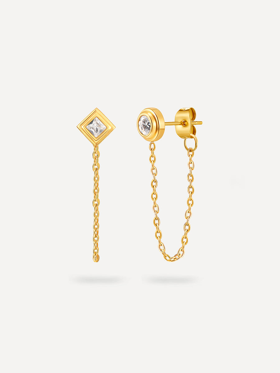 Geometric Duo Ohrringe