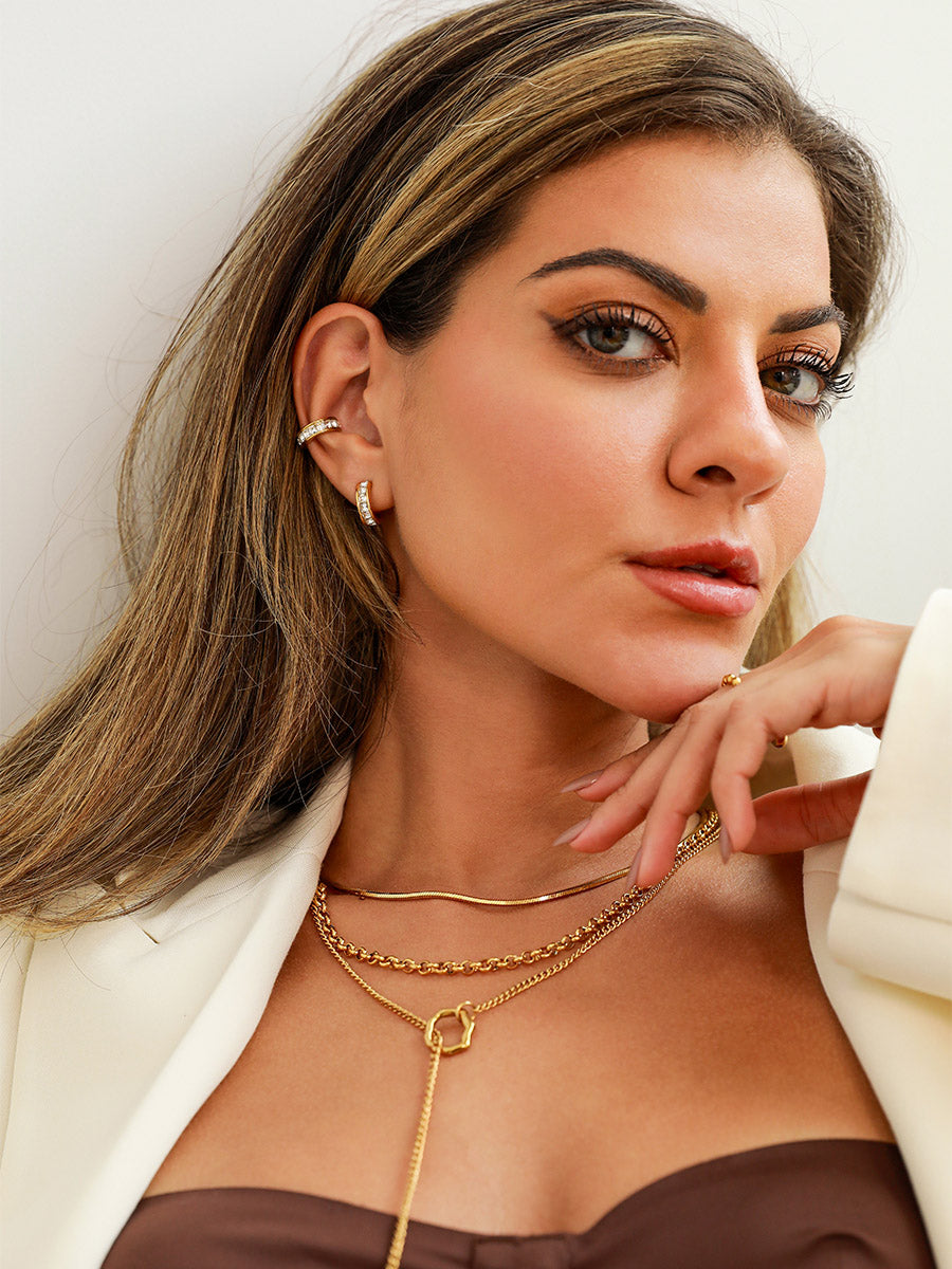 Brilliant Circle Earcuff