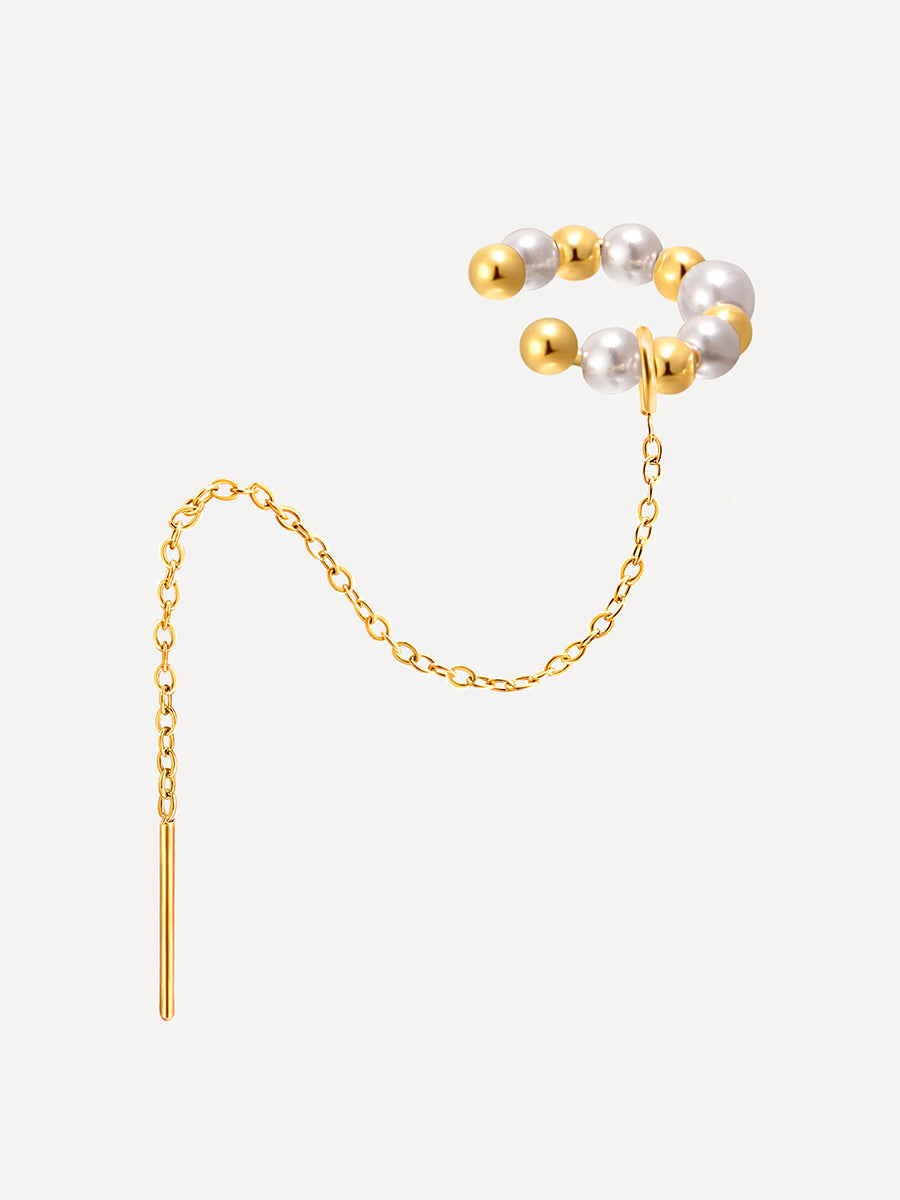 Pearl Stream Earcuff