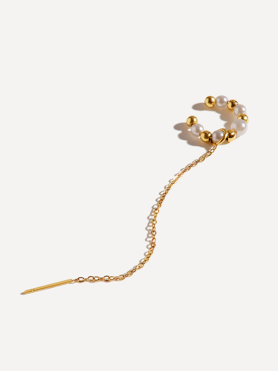 Pearl Stream Earcuff