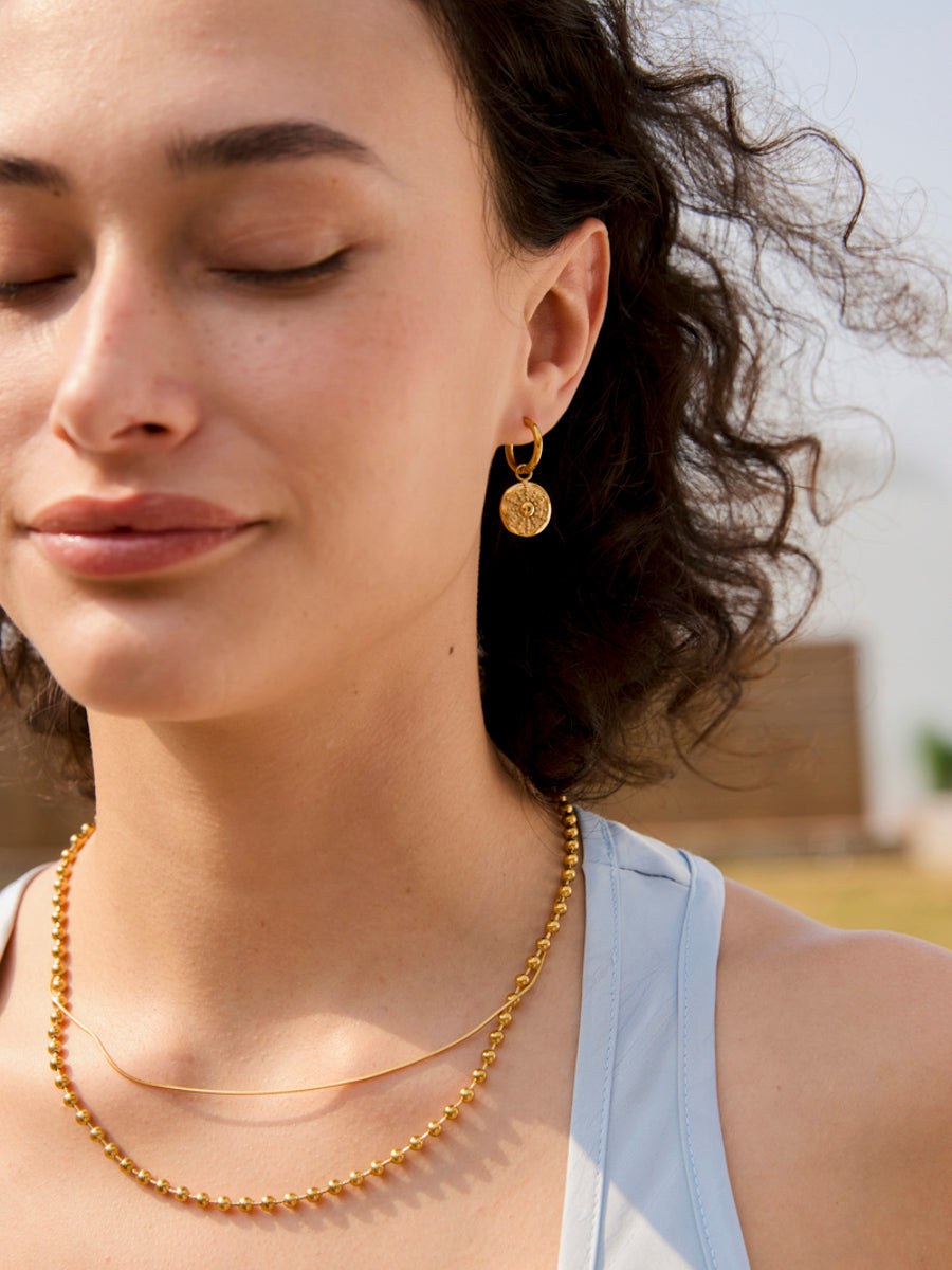 Retro Sunlit Ohrringe