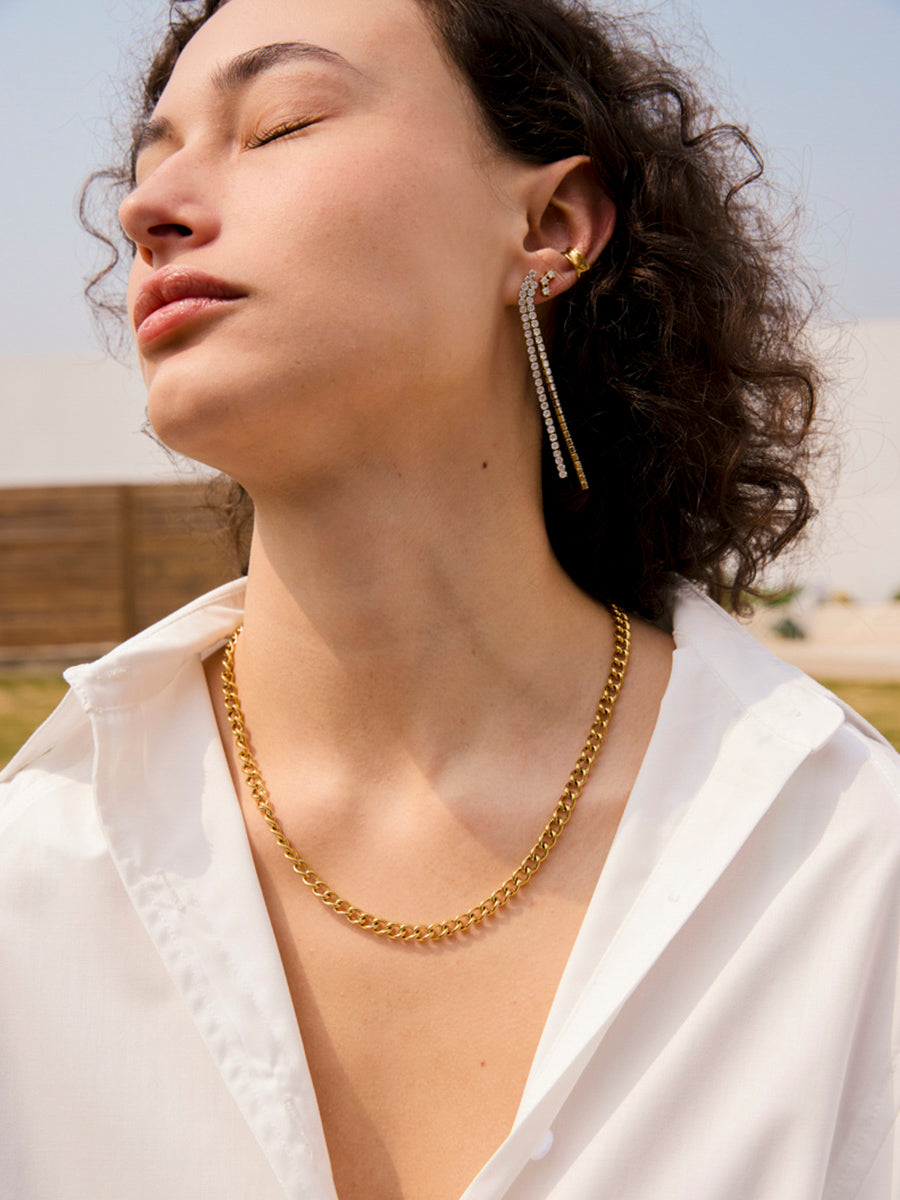 Mirror Arc Earcuff