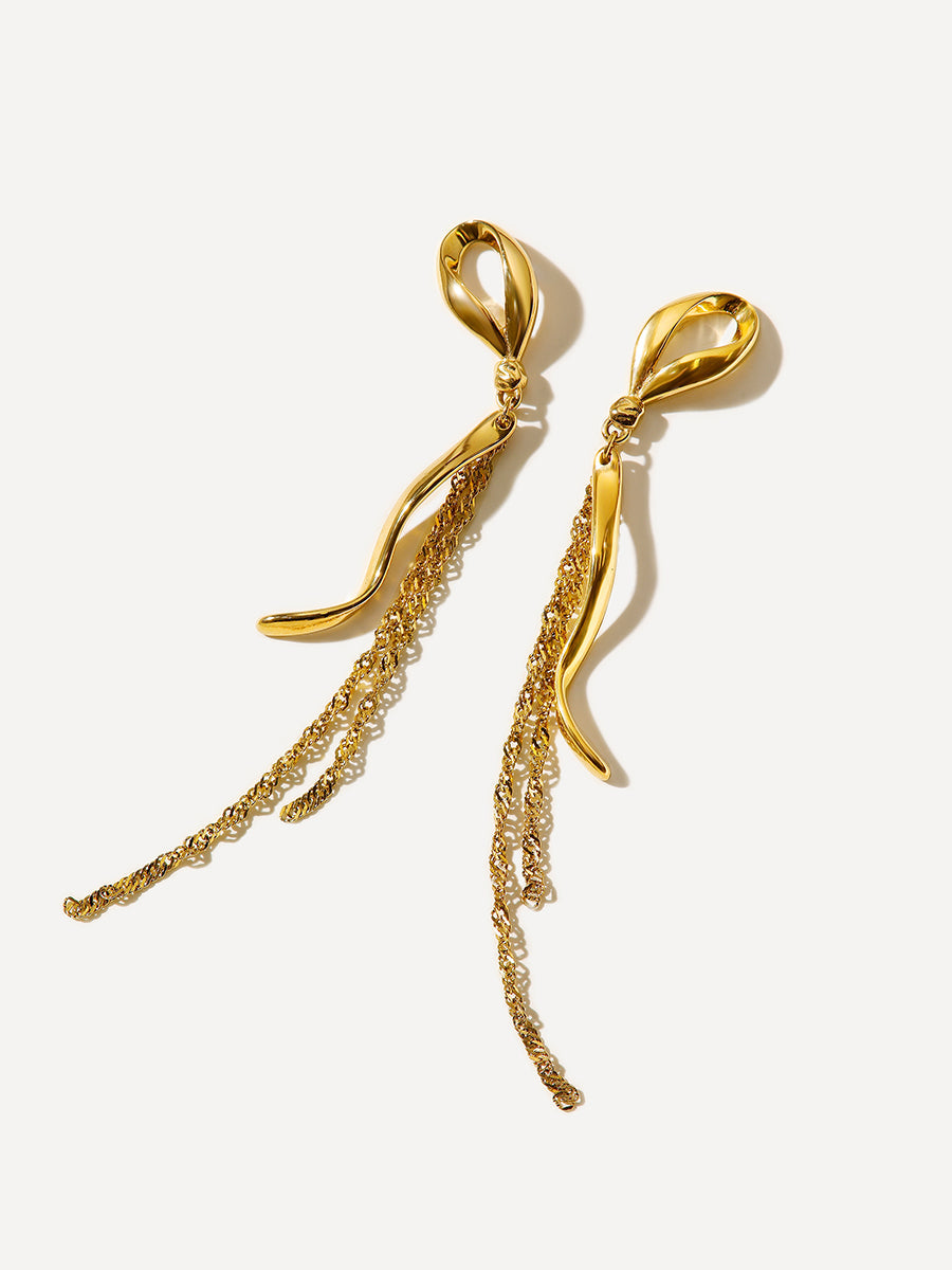 Winged Knot Ohrringe