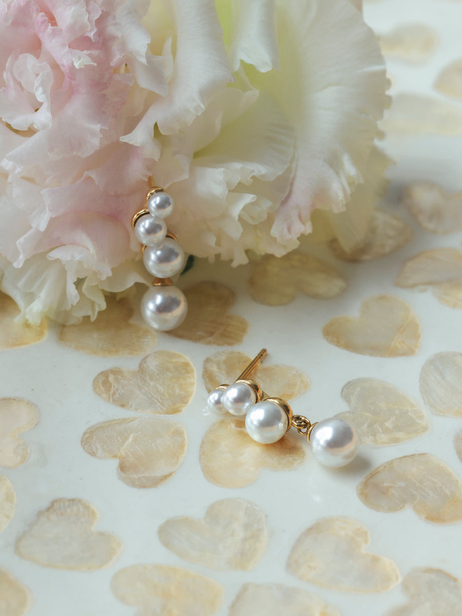 Pearly Stacks Ohrringe