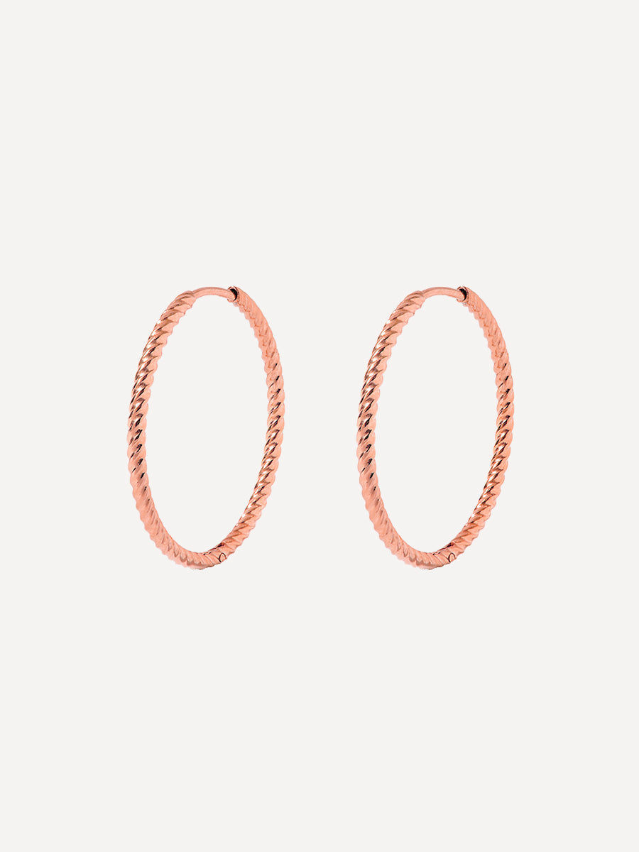 30mm Modern Twist Ohrringe