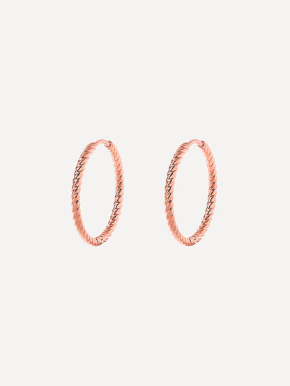 23mm Modern Twist Medium Ohrringe
