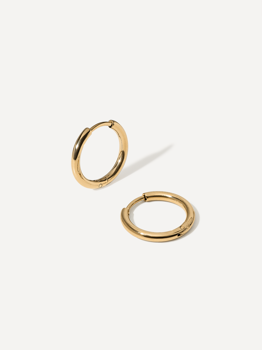 16mm Minimal Hoop Ohrringe