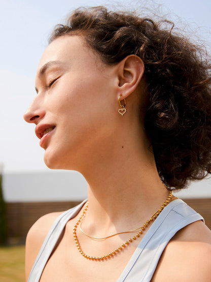 Sleek Hoop Ohrringe