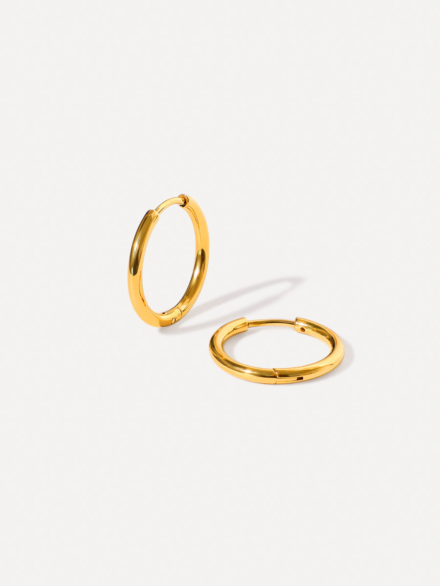 Sleek Hoop Ohrringe