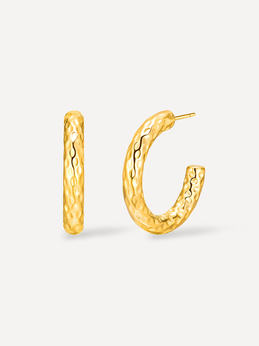 Textured Stud Ohrringe
