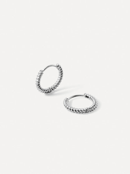15mm Modern Twist Small Ohrringe