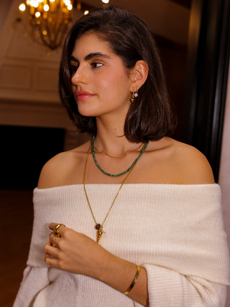 Square Bubble Ohrringe