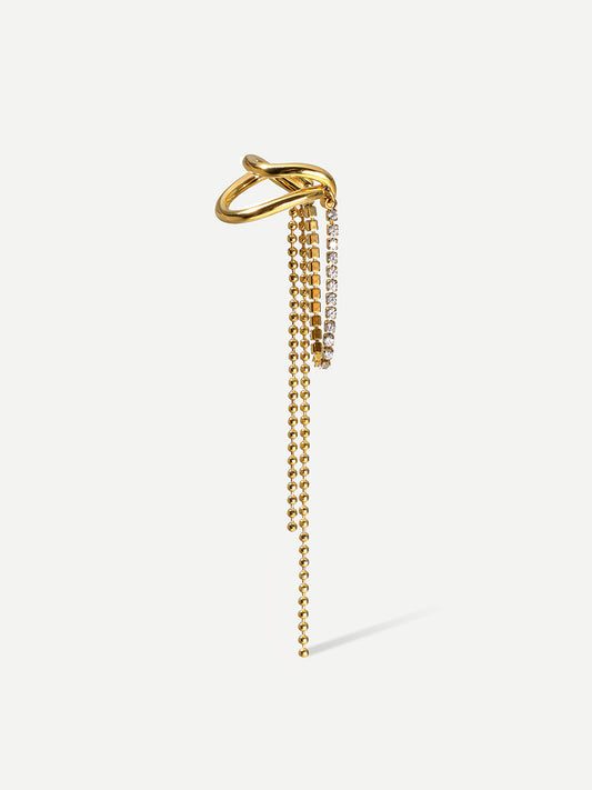 Tassel Elegance Earcuff