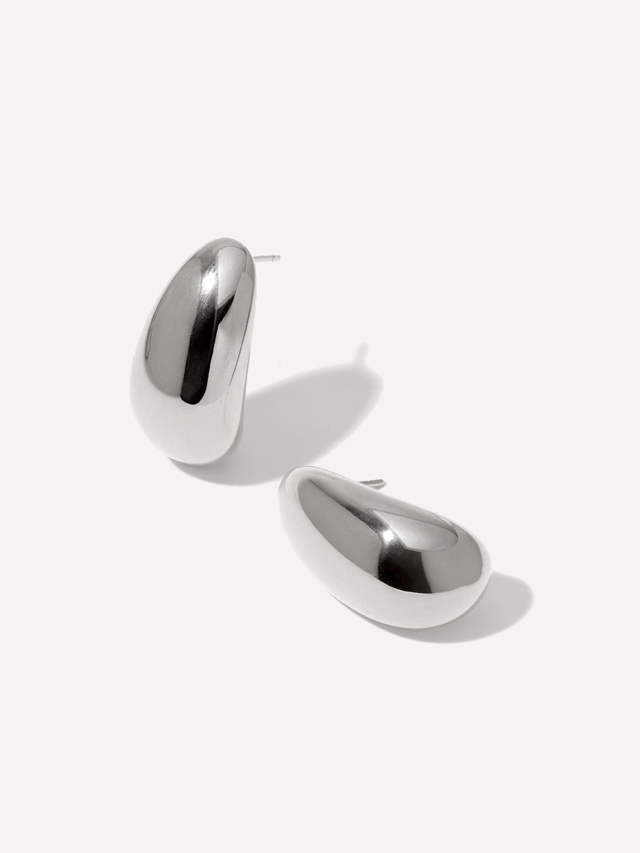 Mirrored Teardrop Ohrringe